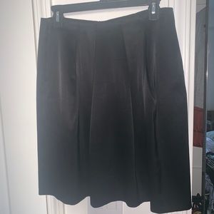 Black Silk Emporio Armani skirt